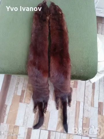 две кожи от норки , снимка 2 - Палта, манта - 49116298