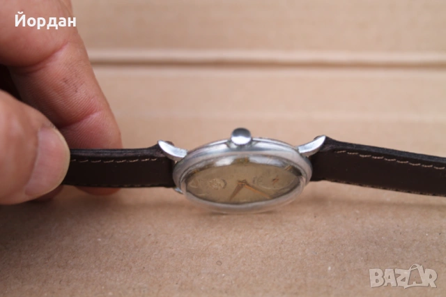 Швейцарски мъжки часовник ''Enicar" /калибър 1292 17 камъка/, снимка 8 - Мъжки - 53444647