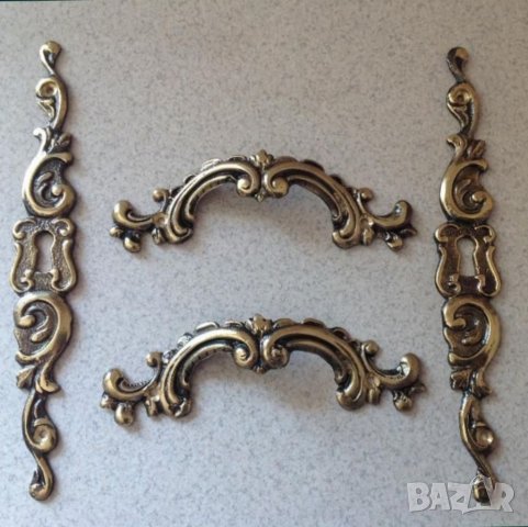 Луксозен аплик за стена-бароков старинен,винтидж,осветтително тяло,лампа, снимка 16 - Лампи за стена - 39550073