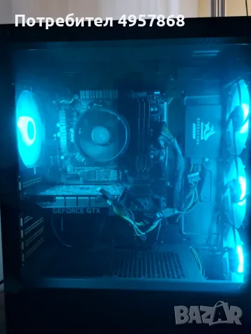 Компютър RGB, AMD Ryzen 5, GTX 1650, 1TB, снимка 3 - Работни компютри - 56200843