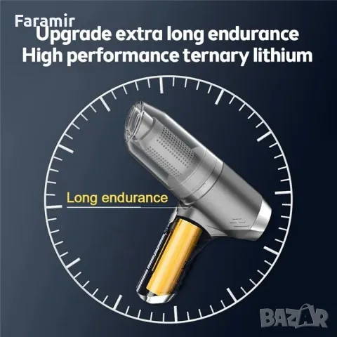 Мултифункционална безкабелна прахосмукачка Smart Pulse ST-6671ProG, Универслана, Безчетков мотор, Го, снимка 4 - Прахосмукачки - 47594022