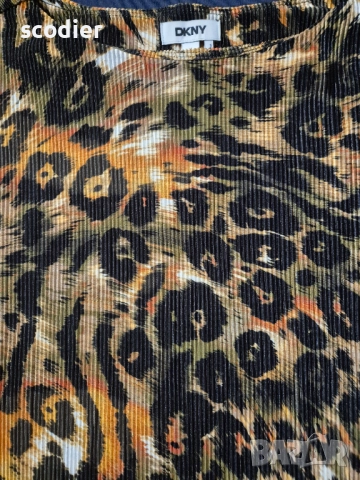 % DKNY - дамска блуза- М, снимка 2 - Блузи с дълъг ръкав и пуловери - 52788912