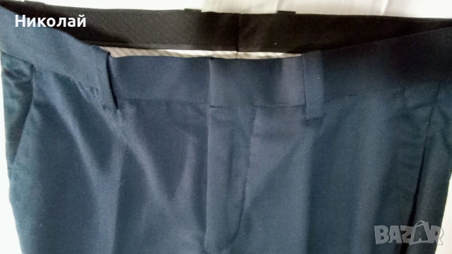 Мъжки костюм 100% студена вълна + подарък, снимка 14 - Костюми - 53604614
