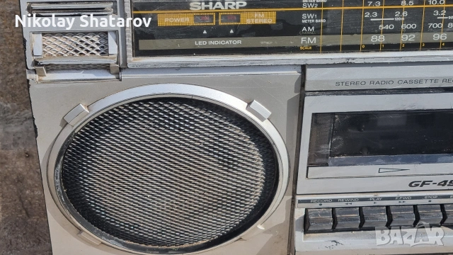 Корекомски касетофон Sharp , снимка 2 - Радиокасетофони, транзистори - 53646886