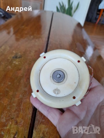 Стар механичен термометър, снимка 4 - Антикварни и старинни предмети - 40760979