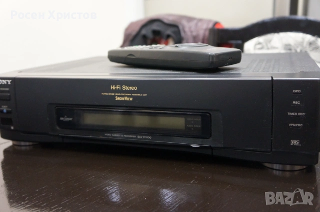 Видеорекордер Sony SLV-E1000 неработещ с оригинално работещо дистанционно., снимка 9 - Плейъри, домашно кино, прожектори - 53276515