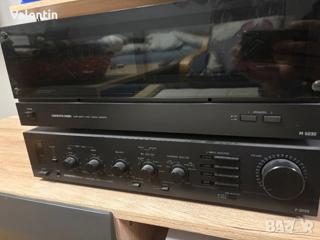Предусилвател и усилвател Onkyo P 3030 и M 5030, снимка 2 - Ресийвъри, усилватели, смесителни пултове - 53180708