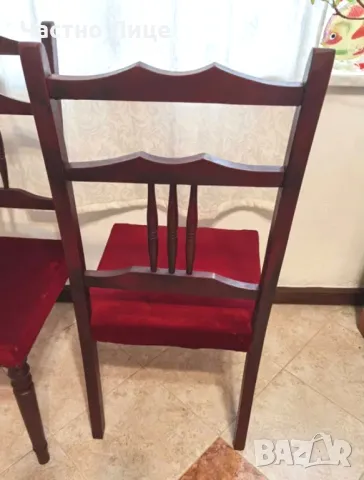 Два Разкошни Винтидж Стола от Много Твърдо Дърво Стол Столове, снимка 5 - Антикварни и старинни предмети - 46071885