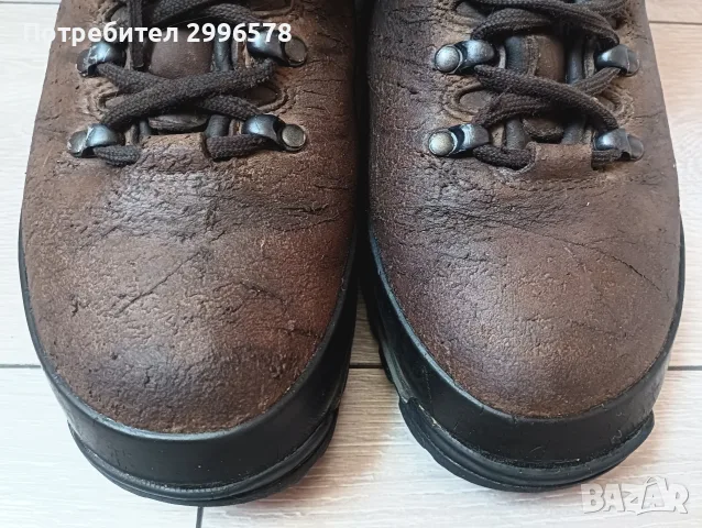 Meindl 44 номер goretex ловно туристически кожени обувки Мендел, снимка 2 - Мъжки боти - 55854161