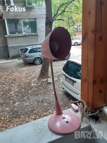 Стара полска настолна лампа, снимка 4 - Антикварни и старинни предмети - 53461013