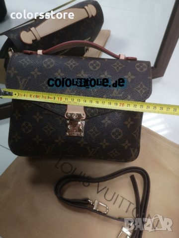 Кафява чанта LOUIS VUITTON Metis Pochette код DS217, снимка 4 - Чанти - 36190907