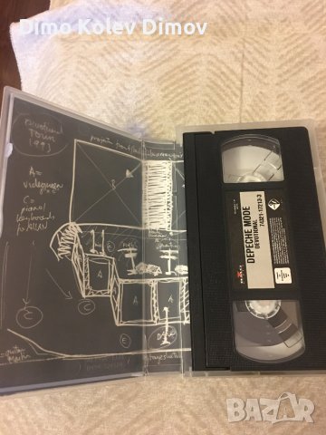 DEPECHE MODE HIFI Stereo Видео Касета, снимка 4 - Други музикални жанрове - 40281319