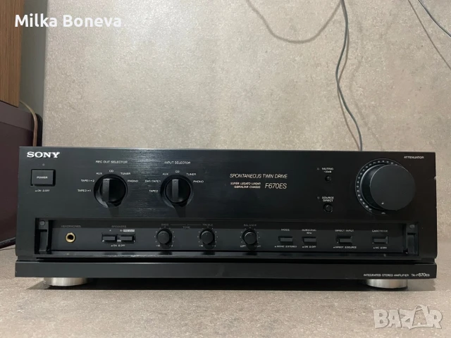 SONY TA-F 670ES, снимка 2 - Ресийвъри, усилватели, смесителни пултове - 51128858