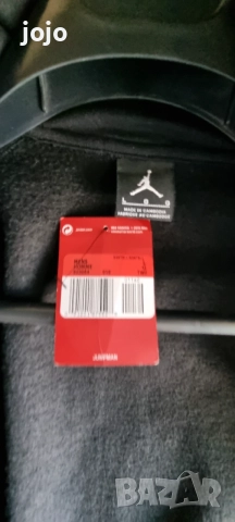 Мъжко горнище с качулка ЦСКА Nike Jordan Flight Full Zip Hoodie, снимка 12 - Спортни дрехи, екипи - 53817583
