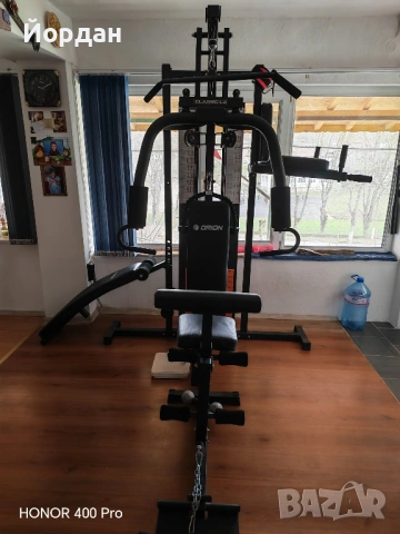 Продавам нов гладиатор  ORION Комбиниран уред CLASSIC L2,  едновремено тренират 3 човека., снимка 5 - Фитнес уреди - 53659441