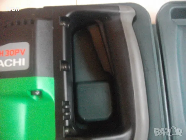 НОВ ЯПОНСКИ ОРИГИНАЛЕН УДАРЕН КЪРТАЧ 5,2J HITACHI KOKI H30PV Made in JAPAN 720W в куфар, снимка 7 - Други инструменти - 48012567