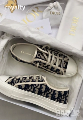 Christian Dior Дамски Маратонки 36-40 Номер с Кутия , снимка 2 - Маратонки - 53075108