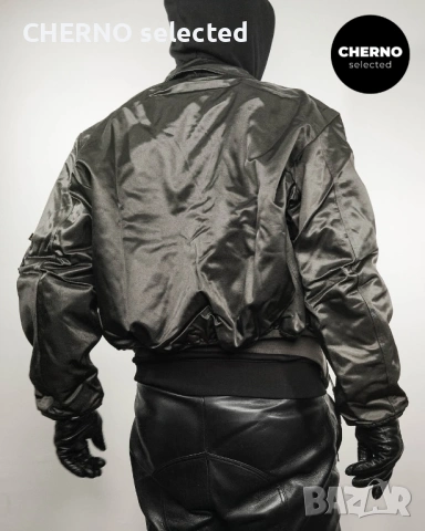 Мъжко бомбър яке ALPHA INDUSTRIES CWU-45 MP-TEX Bomber Jacket – Made in USA -XL•XXL– Ново с етикети, снимка 4 - Якета - 53649480