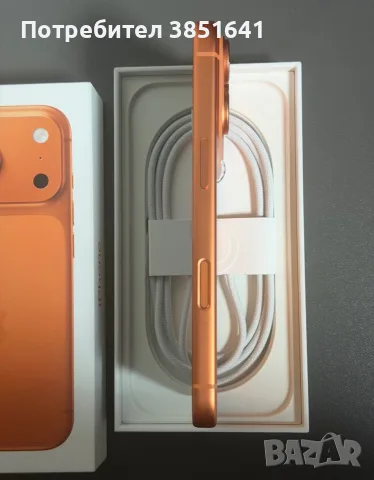 iPhone 17 PRO 256 GB Cosmic Orange, снимка 6 - Apple iPhone - 55782444