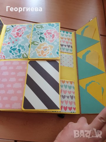 Ръчно изработен албум за снимки, снимка 4 - Ръчно изработени сувенири - 34110347