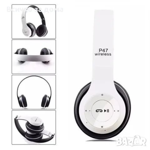 Безжични Bluetooth слушалки, снимка 4 - Bluetooth слушалки - 55722223