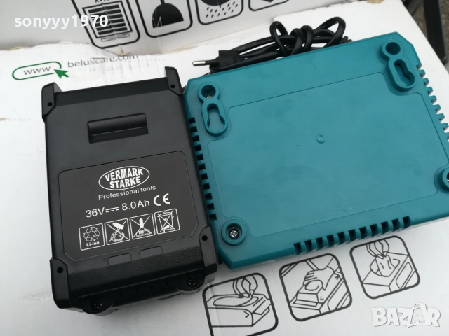 БАТЕРИЯ И ЗАРЯДНО ЗА ЪГЛОШЛАЙФ//ФЛЕКС 2010250648, снимка 4 - Винтоверти - 52113073