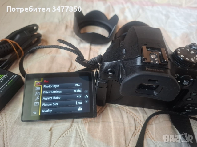Фотоапарат Panasonic FZ300 около 6к, снимка 3 - Фотоапарати - 53073806