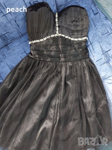 Къса черна рокля, снимка 6 - Рокли - 23094370