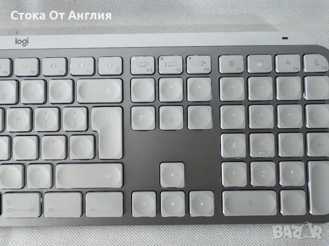 Клавиатура - Logitech MX Keys S for Mac, снимка 4 - Клавиатури и мишки - 49999347