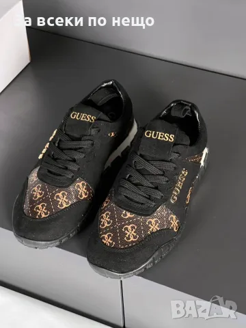 Guess Дамски Черни Маратонки👟Дамски Спортни Обувки Гес Код SEM-638, снимка 3 - Маратонки - 55904251