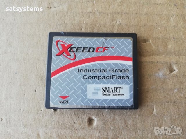 Smart Xceedcf SG9CF256SME1COD 256MB Industrial Grade Compact Flash, снимка 5 - Други - 41067090