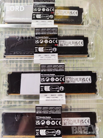 Рам памет 16GB DDR5 5600 CL36 Kingston Fury Beast , снимка 2 - RAM памет - 53571228