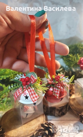 Ръчно изработени коледни подаръци до 10лв, снимка 2 - Декорация за дома - 52508565