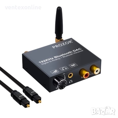 DAC 192kHz Bluetooth цифров към аналогов конвертор, RCA + Гаранция, снимка 8 - Аудиосистеми - 40979948