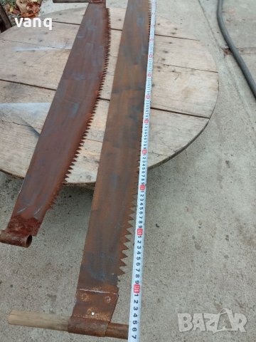 Стар голям трион- за трупи, снимка 2 - Други инструменти - 38639623