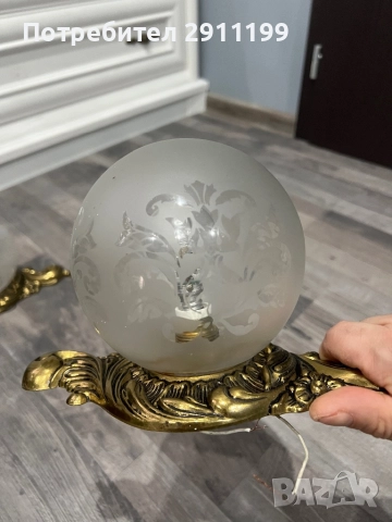 Аплик / лампа за стена, 2 бр., снимка 6 - Други - 52898268