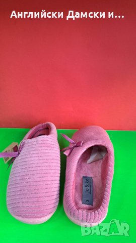 Английски дамски пантофи-чехли, снимка 2 - Пантофи - 39008681
