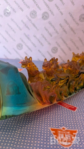 АКРИЛНА СКУЛПТУРА НА КОНЕ, снимка 4 - Статуетки - 53645066