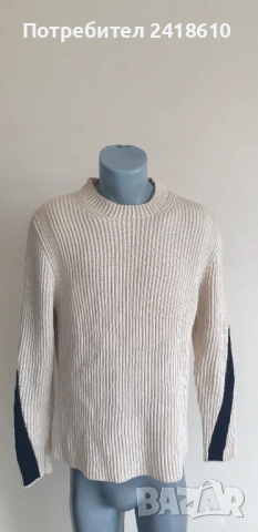 Stone Island Ribbed Wool Mens Size L - XL  ОРИГИНАЛ! Мъжки Пуловер!, снимка 11 - Пуловери - 53284909