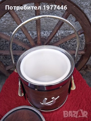 Антикварен ледарник , снимка 5 - Антикварни и старинни предмети - 39317538