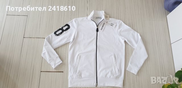 Dirk Bikkembergs Stretch Mens Full Zip Size M НОВО! ОРИГИНАЛ! Мъжкo Горнище!, снимка 10 - Спортни дрехи, екипи - 41963874