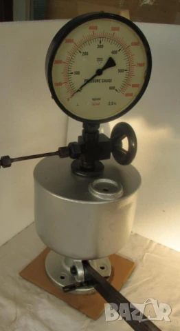 Оригинал PREMA Чешки МАНОМЕТЪР 0-600 Bar Ф160мм резба M20x1.50 Радиален Виброустойчив БАРТЕР, снимка 6 - Резервни части за машини - 50476727