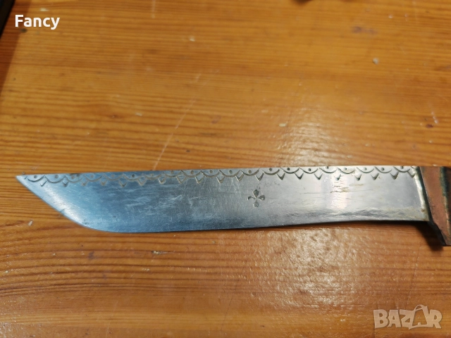 Стар нож 30 см, снимка 2 - Антикварни и старинни предмети - 52733707