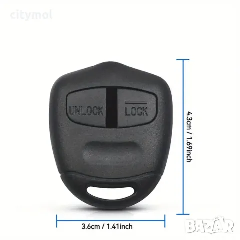 Кутийка за ключ с 3 бутона за Mitsubishi Lancer Colt Evolution Grandis Outlander, снимка 3 - Аксесоари и консумативи - 50401800