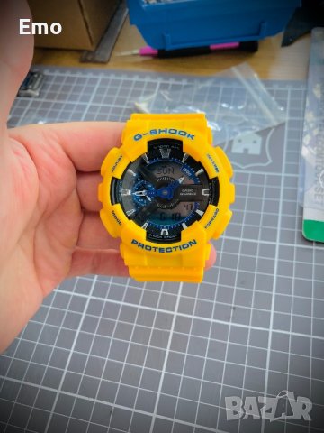 Casio G-Shock каишка и безел комплект, снимка 3 - Каишки за часовници - 41561377