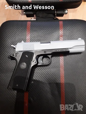 Airsoft пистолет Colt 1911 , 6mm caliber , 0,6 джаула. , снимка 3 - Въздушно оръжие - 56119427