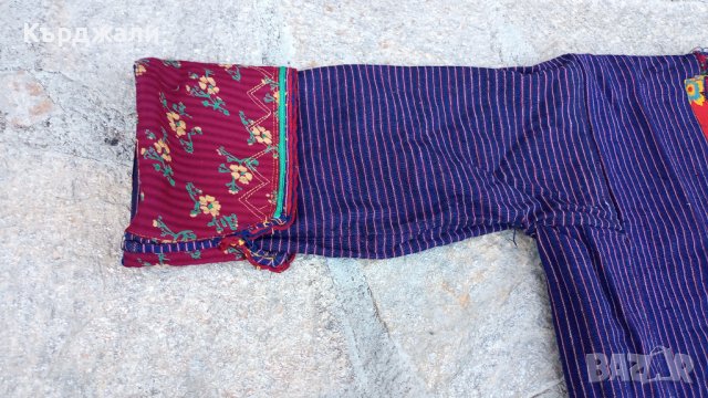 Автентична Родопска Носия Аладжа Сукман 19 в. с.Егрек, снимка 2 - Антикварни и старинни предмети - 39618062