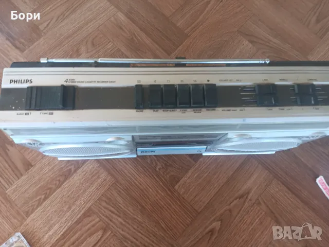 Радиокасетофон PHILIPS, снимка 13 - Радиокасетофони, транзистори - 49974804