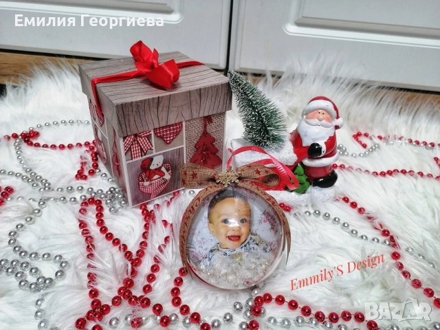 Коледни топки със снимки на НАЙ- НИСКИ ЦЕНИ И НАЙ- ДОБРО КАЧЕСТВО САМО ПРИ НАС! , снимка 7 - Други - 52438317
