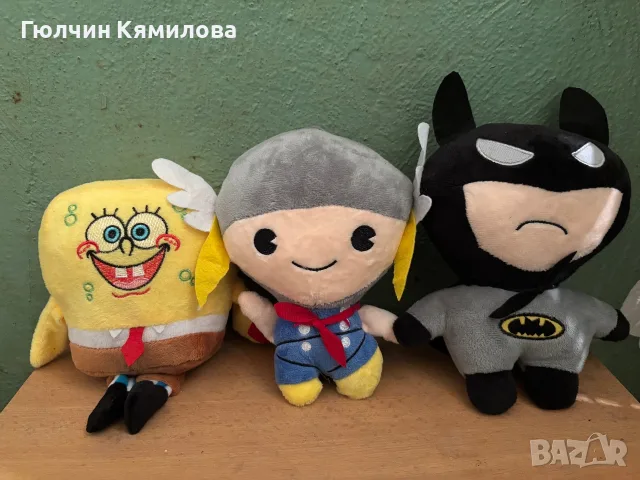 Лот от 3 супер сладки плюшени играчки